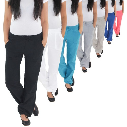 Damen leinenhose freizeit - damen,