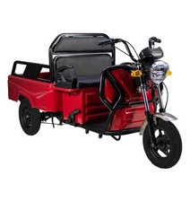Cargo Compact Elektro Lastenrad Lasten-Dreirad offen, VT5-Mini 25km/h -Rot