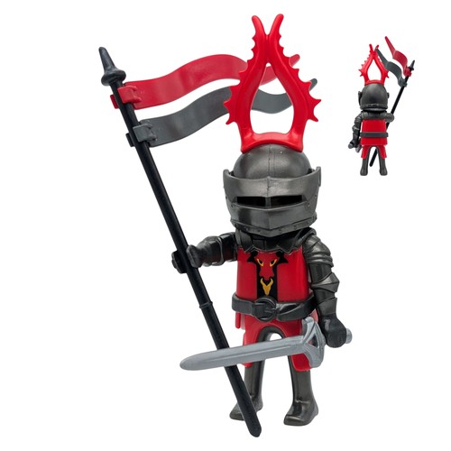 Playmobil figur ritter roter - figur:,