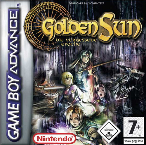 Gameboy advance golden - advance, sun
