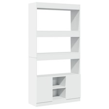 Bücherregal Highboard Weiß