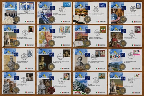Italien euro gedenkmünzen - euro,