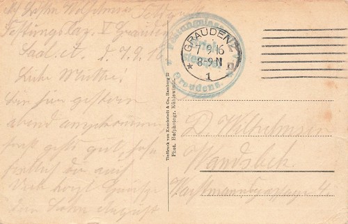 690659 feldpostkarte wk - dr,
