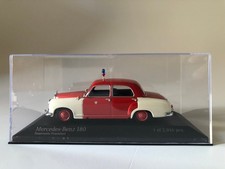 Minichamps | Mercedes-Benz 180 - Feuerwehr Frankfurt | 1:43 | Oldtimer