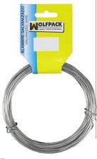 Eisendraht verzinkt 2mm Drahtrolle 250g Maurer Bindedraht Basteldraht