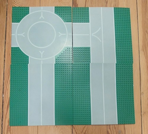 Lego straßenplatten grün - grün, 4