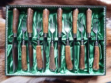 jagdbesteck hirschhorn 12teilig