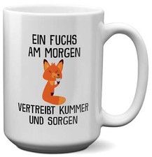 Tasse fuchs süßes tier - xl,