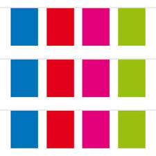 10m BUNTE FAHNEN FLAGGEN