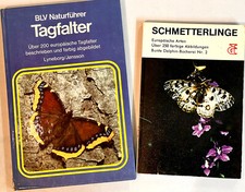 TAGFALTER (BLV-Verlag, 1975) und SCHMETTERLINGE (Delphin-Verlag, 1973)