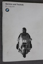 BMW R 1100 RT Service und Technik (Mit Einträge) Juni 1996 - Serviceheft