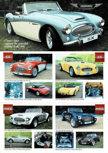 Sebring kit car - range, (austin