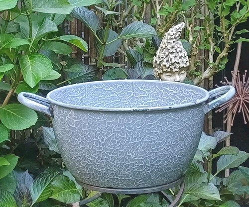 Alte emaille schüssel wanne - alte,