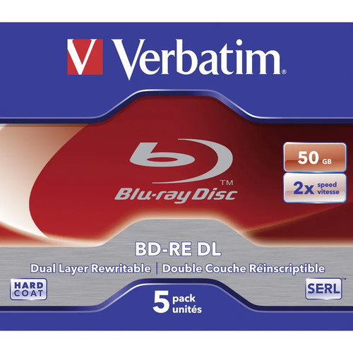 Verbatim 43760 blu - blu-ray, bd-re