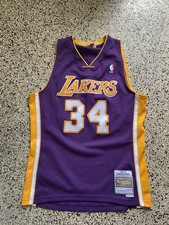 Mitchell Ness Lakers Trikot 34