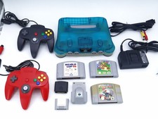 Nintendo 64 Ice Clear Blue N64