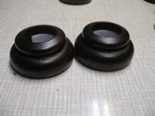 2 Wandlager / Wandhalterung für 34 mm Gardinenstange, Stilgarnitur, (dunkel)