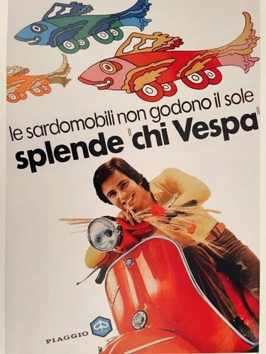 Vespa poster rally - vespa, rally/sprint/gtr