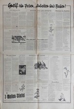 Der 7. Meilen Stiefel Neustrelitz 10/1959  Pakat 85x60 cm Sonderausgabe P650