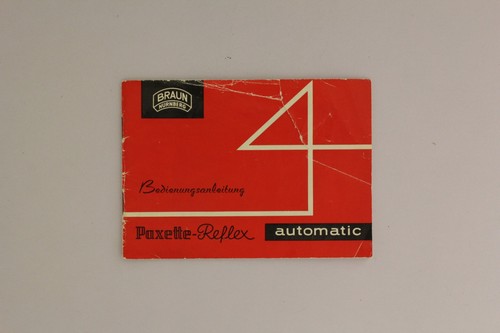 Braun paxette reflex automatic - braun,