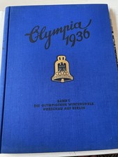 Olympia 1936 Olympische Winterspiele 1936 Band 1 Vollständig