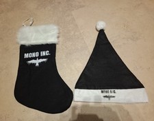 Mono Inc. Weihnachtssocke und Weihnachtsmütze Nikolaus Weihnachten