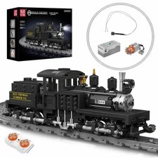 Mould King 12032 Shay Dampflokomotive mit RC 880 Teile NEU OVP