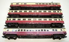 FLEISCHMANN H0 - 4-teiliger IC Senator mit Innenbeleuchtung und Kulissenmechanik