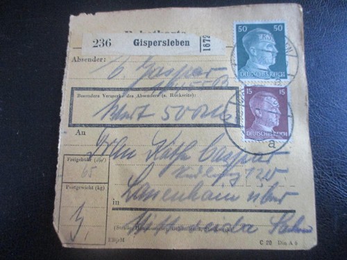 348 paketkarte aus - paketkarte,