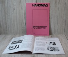 Hanomag Betriebsanleitung Traktor Perfekt 301 / 401