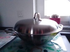 Fissler Wokpfanne, Edelstahl