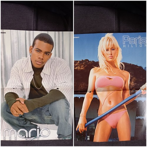Paris hilton mario poster - paris,
