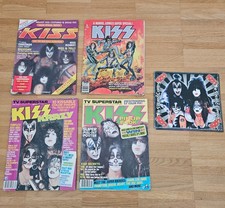 KISS 70's USA Special Magazines Sammlung Marvel Comic Book, Krazy, Creem Poster
