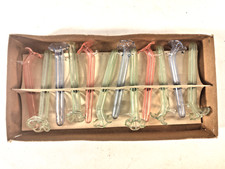 DDR Tischvasen Messerbänkchen Lauscha Liegevase Thüringen Puppenstube Vase