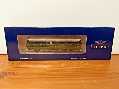 Liliput personenwagen 3 - personenwagen,