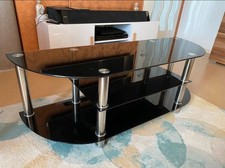 Tv rack Aus Glas,wie Neu
