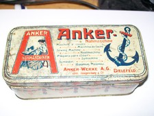 Nähmaschinen Dose  Blechdose