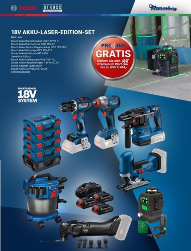 Bosch 18v profiset gsr - 18v,