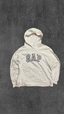 GAP Damen Kapuzen Pullover Sweatshirt, Größe L 40/42 Weiß