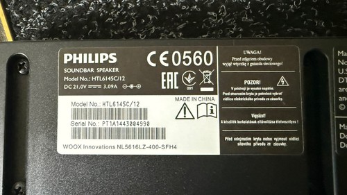 Philips htl6145c soundbar - philips, htl6145c/12