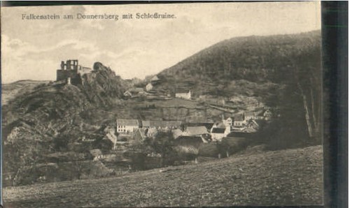 Falkenstein pfalz schlossruine - falkenstein,
