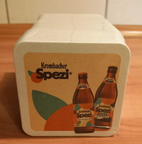 Bierdeckel krombacher spezi - spezi, 10
