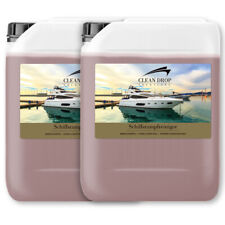 (9,99€/L) 10L Clean Drop Schiffsrumpfreiniger Schiff Boot Reiniger Pflege Algen