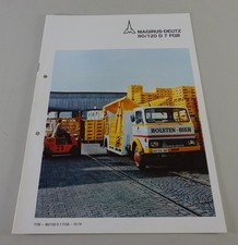 Prospekt magirus deutz 120 - magirus-deutz, 80/120