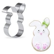 Plätzchen Ausstecher Hase 1 Stück Ausstechform Ostern Groß Osterhasen