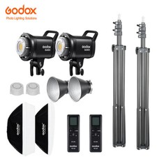 Godox SL60II-D LED Video Light Continuous Light+60*90cm Softbox+2m Dreifaß