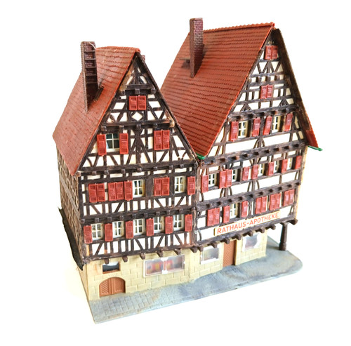Kibri rathaus fachwerkhaus - kibri,