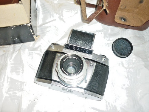 Ddr kamera exa mit tasche - kamera,