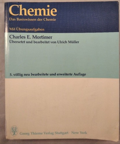 Chemie das basiswissen der - chemie.,