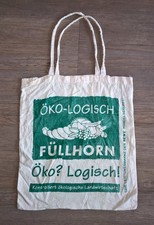 Füllhorn - Tasche Beutel Tote Bag - Creme - 35 x 39 cm